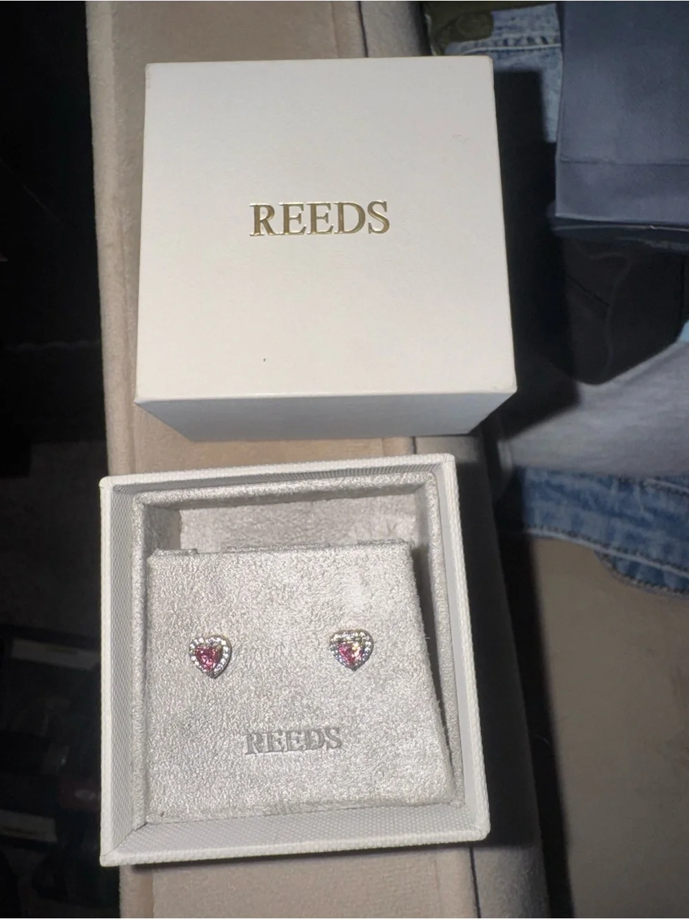 Pandora Pink Heart Stud Earrings 💕